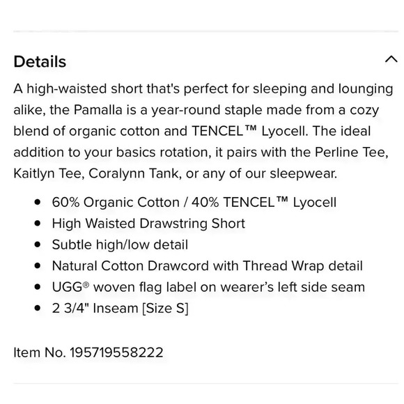 UGG Pamalla Short - Picture 2 of 6